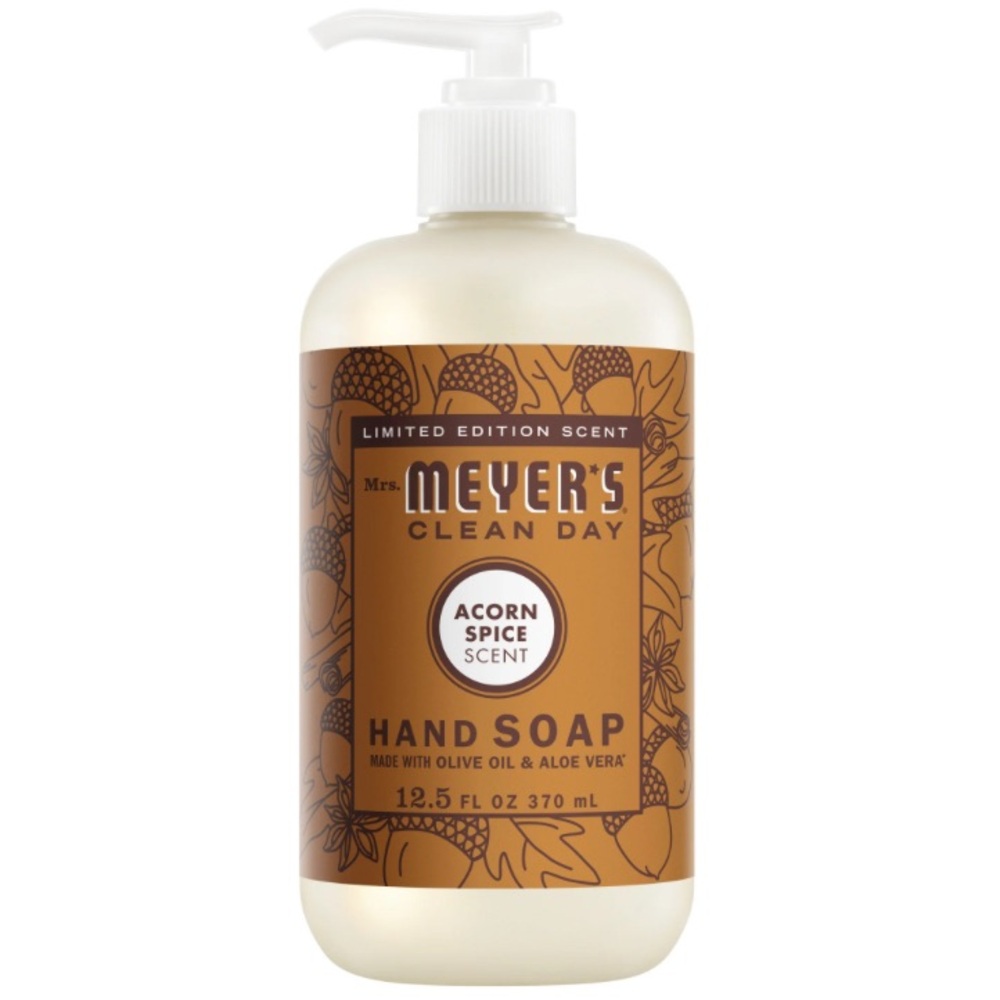 Mrs Meyers Acorn Spice Hand Soap 12.5 oz Limited Edition